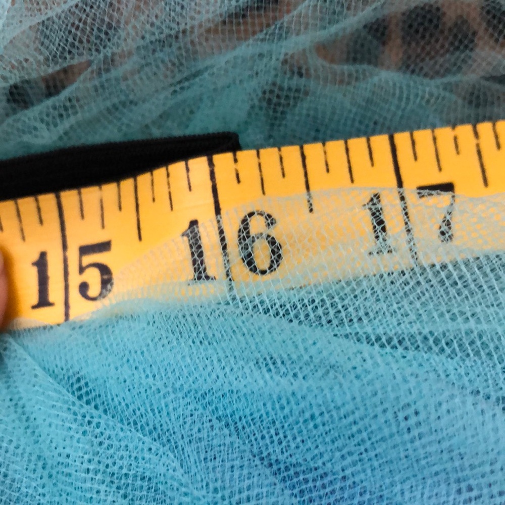 Reversible Purple and Blue Tulle Skirt - Picture 4 of 5